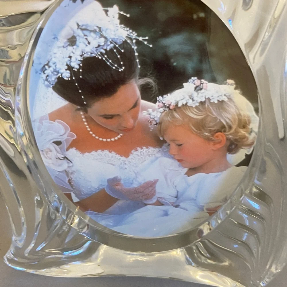 NWT Crystal picture frame